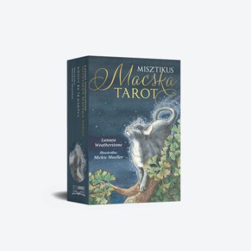   Lunaea Weatherstone: Misztikus Macska Tarot - Könyv és 78 kártya