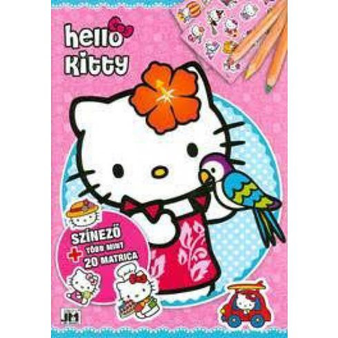 : Hello Kitty - A/4 matricás színező