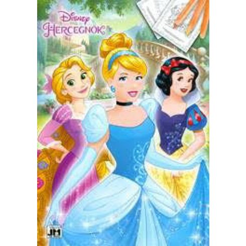 : Disney Hercegnők - A/4 színező
