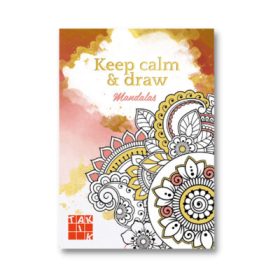 Foglalkoztató: Keep calm + draw - Mandalas