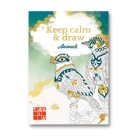 Foglalkoztató: Keep calm + draw - Animals