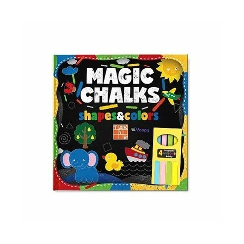 Lapozó: Magic chalks - Shapes + colors