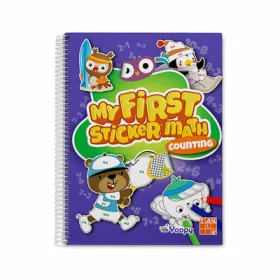 Foglalkoztató: My First Sticker Math - Counting