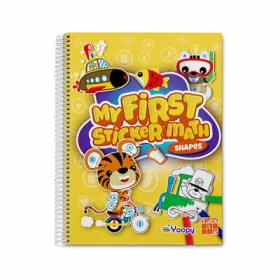 Foglalkoztató: My First Sticker Math - Shapes