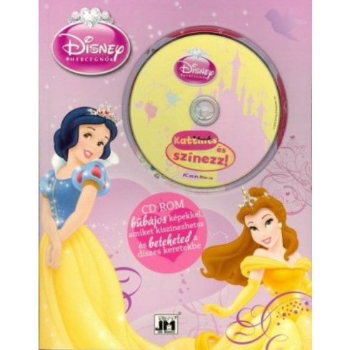 Disney: Disney Hercegnők - A4 színező szoftverrel