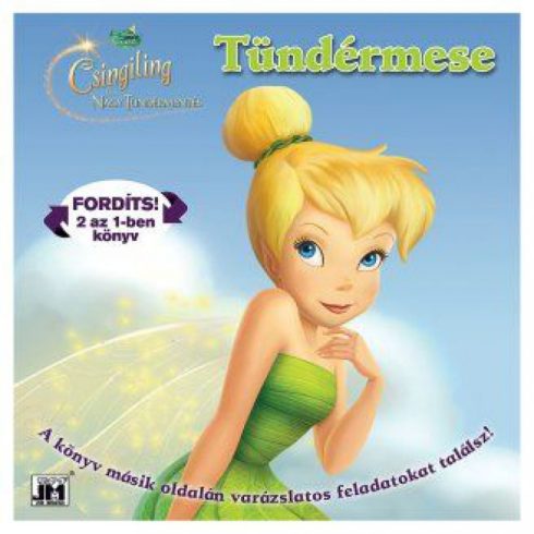 Disney: Disney Tündérek - Csingiling és a  2 az 1-ben könyv és foglakoztató