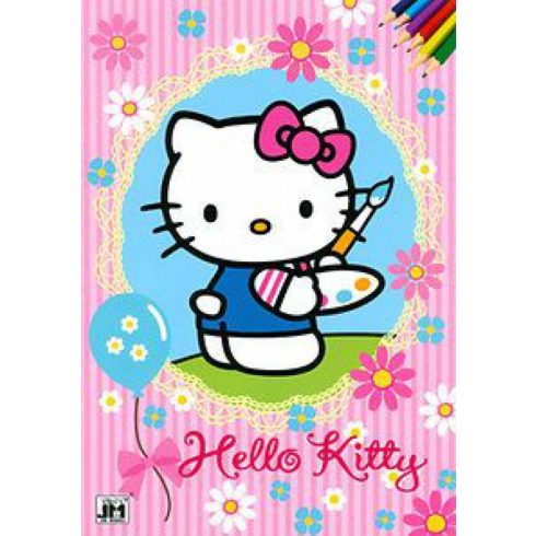 Jiri Models: Hello Kitty - A4 színező