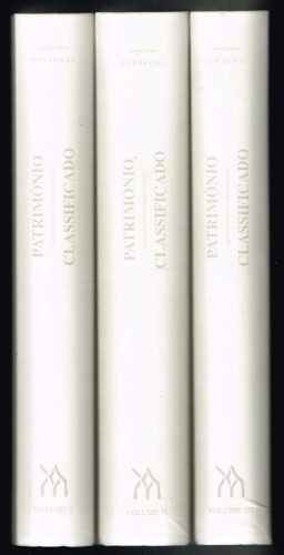 PATRIMÓNIO ARQUITECTÓNICO E ARQUEOLÓGICO CLASSIFICADO I-III. (antikvár, portugál)