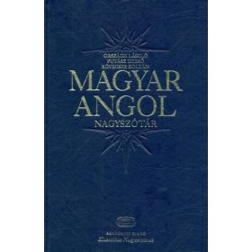 Magyar-angol nagyszótár - bőrkötéses (antikvár)