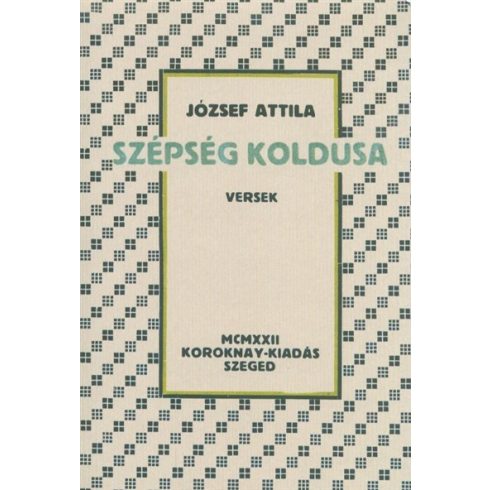 József Attila: Szépség koldusa