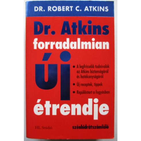 Robert C. Atkins Dr. Atkins forradalmian új étrendje (antikvár)