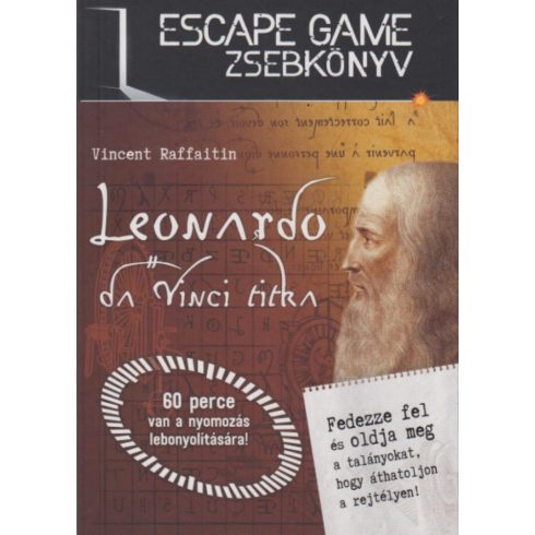 Vincent Raffaitin: Leonardo da Vinci titka - Escape Game zsebkönyv