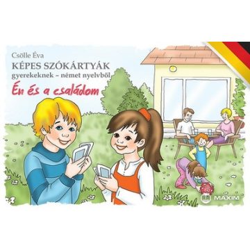   Csölle Éva: Képes szókártyák gyerekeknek német nyelvből - Én és a családom