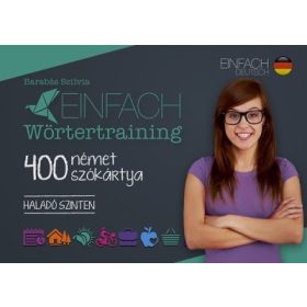   Szókártya: Einfach wörtertraining - 400 német szókártya /Haladó szinten