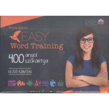   Szókártya: Easy Word Training - 400 angol szókártya /Kezdő szinten