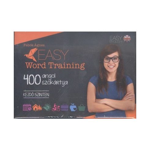 Szókártya: Easy Word Training - 400 angol szókártya /Kezdő szinten