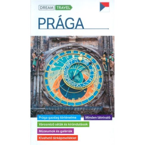 Dr. Somorjai Ferenc: Prága útikönyv - kivehető térképmelléklettel