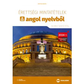   Mestra Ágota: Érettségi mintatételek angol nyelvből (50 emelt szintű tétel) - online hanganyaggal - 2024-től alkalmazott érettségi