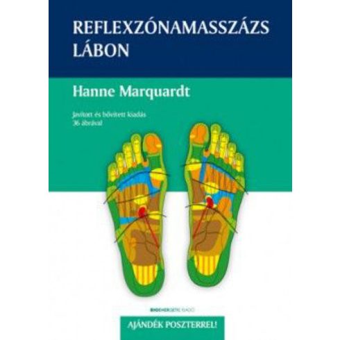 Hanne Marquardt: Reflexzónamasszázs lábon + Ajándék poszter