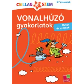   Birgit Fuchs: Vonalhúzó gyakorlatok - Betűk és számok - Piros