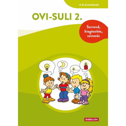 .: Ovi-suli 2. – Sorrend, kiegészítés, színezés