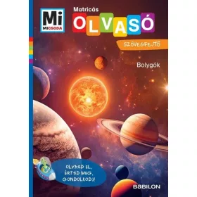   Christina Braun: Bolygók - Mi Micsoda Olvasó - Matricás szövegfejtő