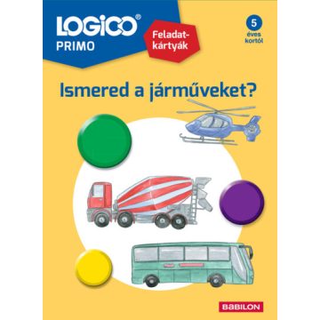   Előrendelhető: Lisa Neunzerling: LOGICO Primo: Ismered a járműveket? - 5 éves kortól