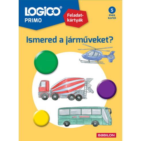 Előrendelhető: Lisa Neunzerling: LOGICO Primo: Ismered a járműveket? - 5 éves kortól