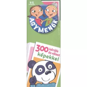   Kártya: Agymenők 4-5 éveseknek /300 kérdés és válasz képekkel