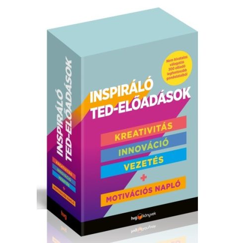 Harriet Minter, Neil C. Hughes, Tom May: Inspiráló TED-előadások díszdobozban