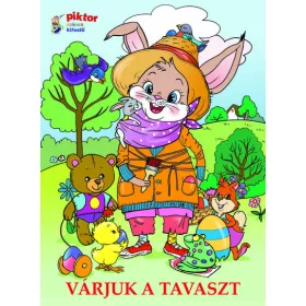   Eszes Hajnal: Várjuk a tavaszt - PIKTOR Színes kifestő §H