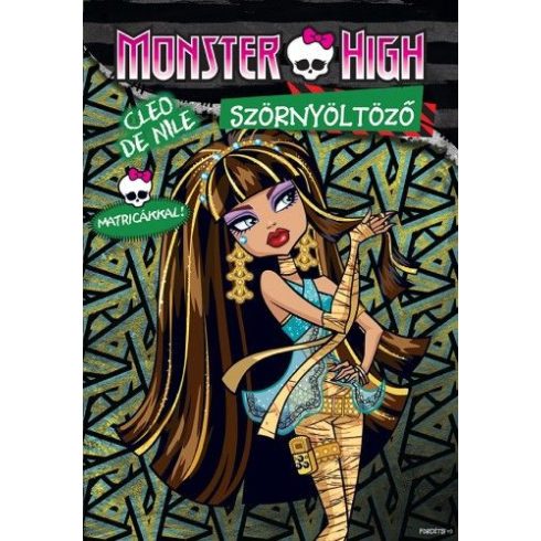 : Monster High - Szörnyöltöző - Cleo De Nile & Deuce foglalkoztató matricákkal