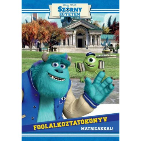 : Disney Pixar Szörny Egyetem - Foglalkoztatókönyv matricákkal