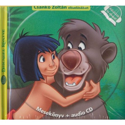 : Disney A dzsungel könyve - Mesekönyv + audio CD