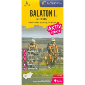 Térkép: Balaton I. - Keleti rész /Szabadidőtérkép