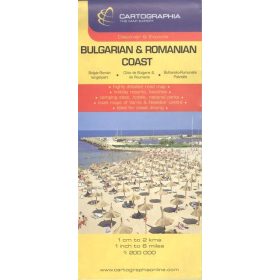 Térkép: Bolgár-Román tengerpart 1:200 000 /Autótérkép