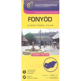   Térkép: Fonyód várostérkép (1:13 000) /Várostérkép-sorozat