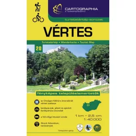 Cartographia: Vértes turistatérkép