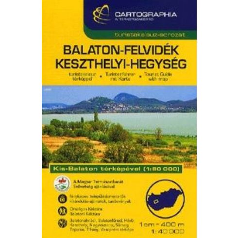 : Balaton-felvidék, Keszthelyi-hegység turistakalauz 1 : 40 000