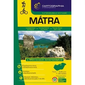 Mátra turistakalauz 1:40.000