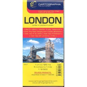   Térkép: London várostérkép (1:12 500) /Külföldi várostérkép