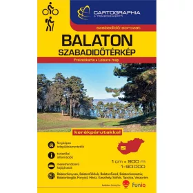   Térkép: Balaton szabadidőtérkép 1:90 000 "SC" 2022