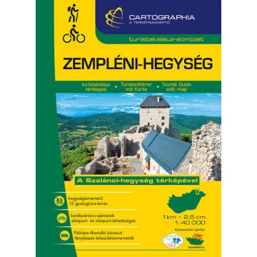   Térkép: Zempléni-hegység turistakalauz (1:40 000) - Turistakalauz-sorozat (új kiadás)