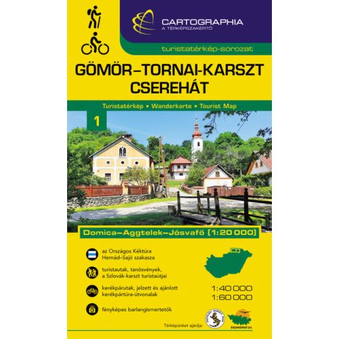 : Gömör-Tornai-Karszt, Cserehát turistatérkép