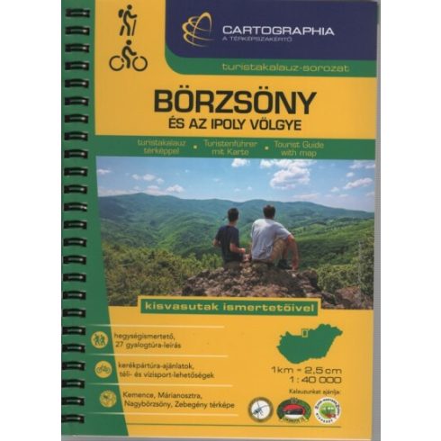 Útikönyv: Börzsöny és az Ipoly völgye turistakalauz (1:40 000) /Turistakalauz-sorozat (új kiadás)