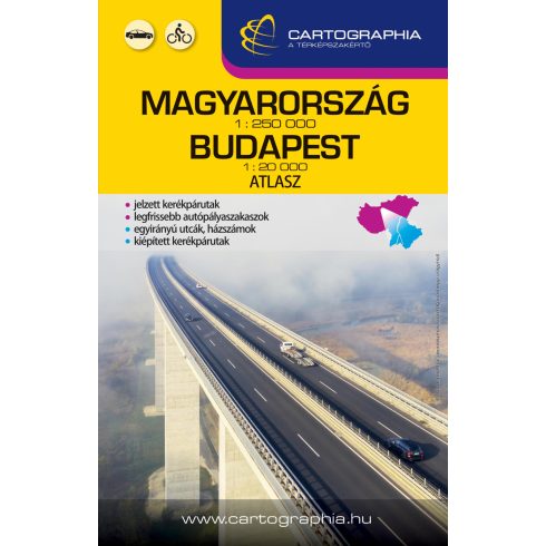 MAGYARORSZÁG+BUDAPEST KOMBI ATLASZ