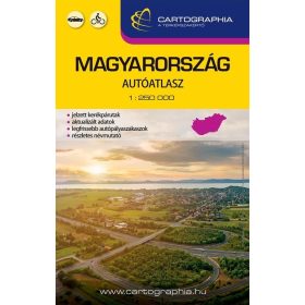   Térkép: Magyarország autóatlasz (1:250.000) kicsi "SC" 2023