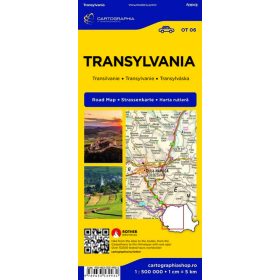 Cartofraphia KFT: Erdély autótérkép