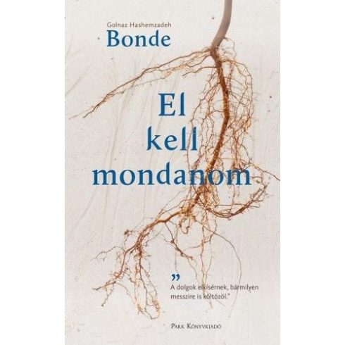 Golnaz Hashemzadeh Bonde: El kell mondanom