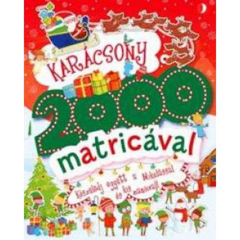 Rachel Gippetti: Karácsony 2000 matricával - Készülődj együtt a Mikulással és kis manóival